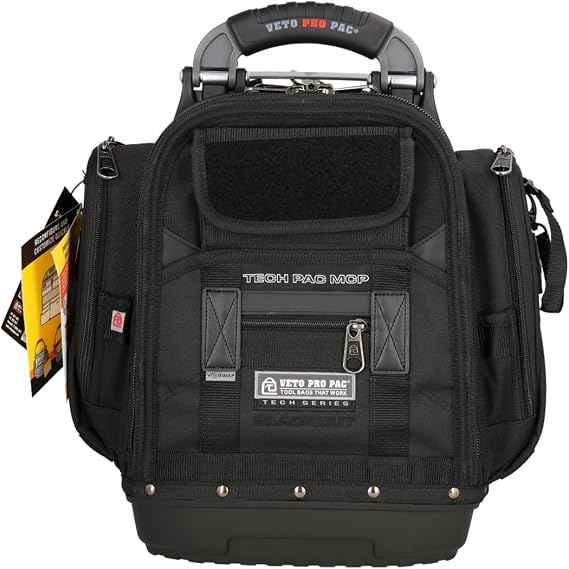 Veto Tech Pac MCP Blackout Compact & Customisable Service Tech Tool Backpack VPP10959