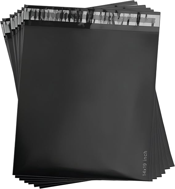 20 Black Postage Bags 14x19 Parcel Mailing Shipping Bags Vinted