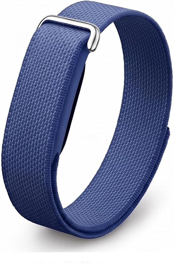 Google Fitbit Airリストバンド対応 ナイロンスポーツバンド - スポーツ調節可能 通気性 交換用ストラップ Fitbit Air Fitness スクリーンレストラッカー メンズ レディース