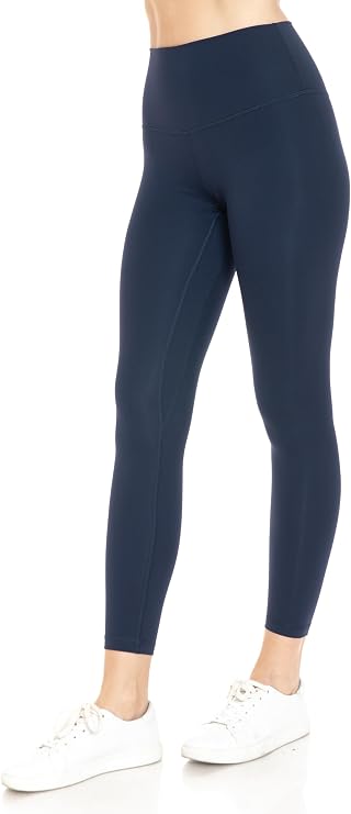 Leggings Depot レディース Fabluxe ハイウエスト ヨガレギンス – バターのように柔らかい裸の感触、スクワット防止、股下63.5cm