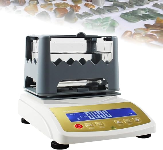 Portable Precious Metal Inspection Kit Machine Lab Grade Analyzer for Gold and Silver, Digital Gold Purity Testing Equipment 300K