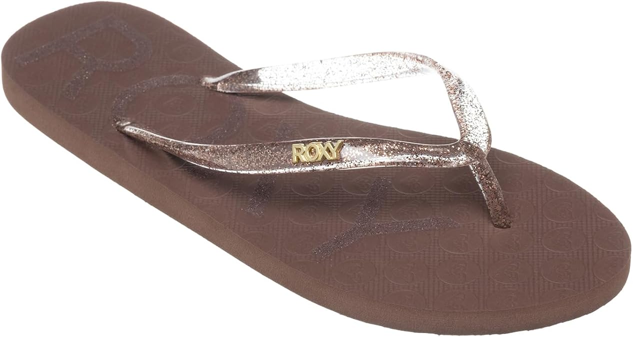 Roxy Women's VIVA Sparkle Flip Flops
