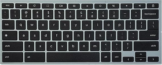 Replacement Laptop Keyboard for ASUS Chromebook Enterprise CM15 CM1505 US United States Edition