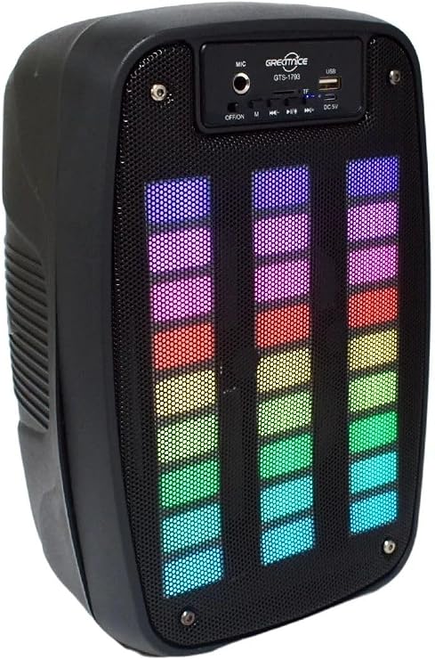 Sightzer Mikrofonlu Bluetooth Speaker Fm Usb Tws Sd Kart Kablosuz Taşinabilir Şarjlı Hoparlör Siyah SGTGTS-1793