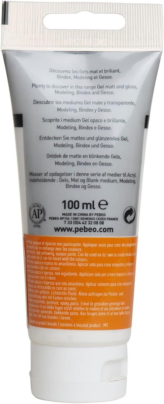 Pebeo Studio アクリル 100ml モデリングペーストペイント 複数
