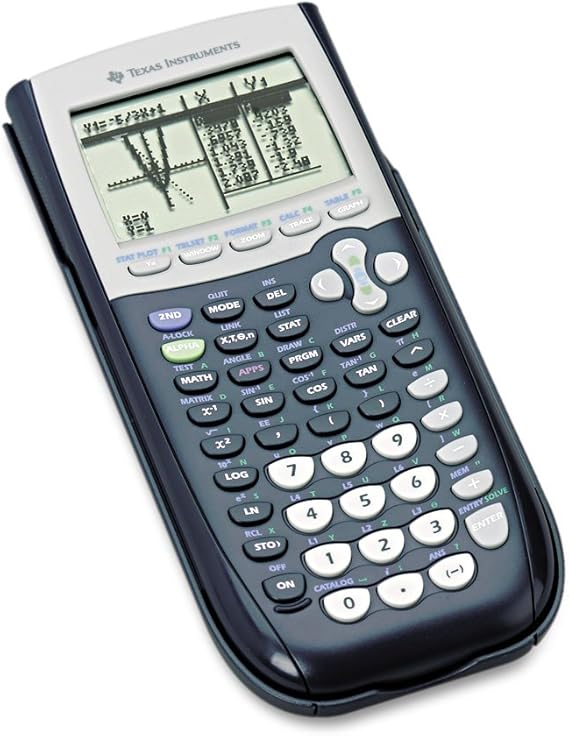 Texas Instruments TI84PLUS - Graphing Calculator USB technology-Blue/Silver