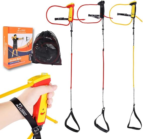 AMEYXGS Archery Trainer Archery Exerciser for Archery Practice Arm Strength Training Stretch Bands Archery Accessories Practice Archery Posture and Increase Arm Strength