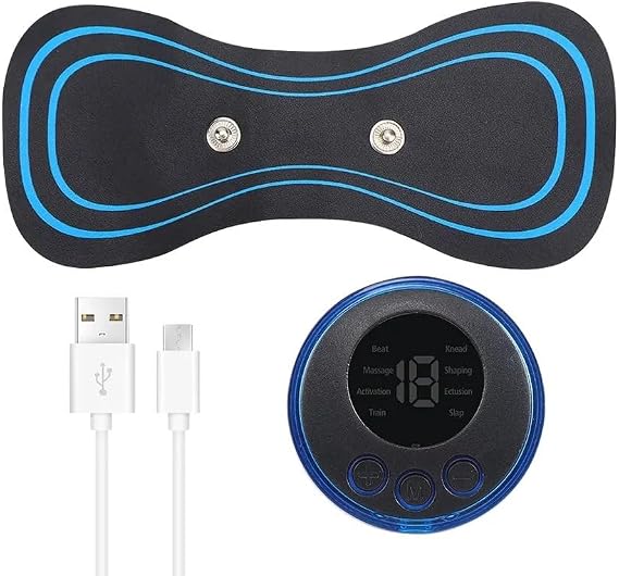 Mini Cervical Vertebra Massager for Neck Shoulder | Portable Chargeable Mini Massager for Neck Back Waist Arms Legs Aches | Neck Pain Cervical Electric Massagers for Neck, Arms, Back, Waist & Legs