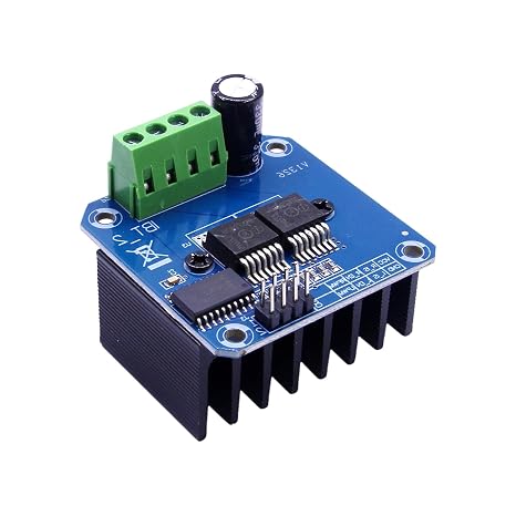 High-Efficiency BTS7960 43A Driver Module with Smart Current Control & Heat Dissipation