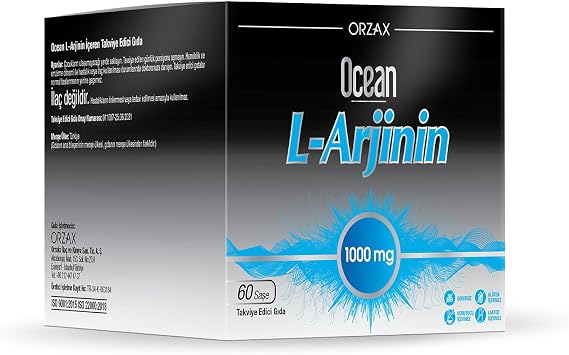Orzax Ocean L-Arjinin 1000 Mg 60 Saşe