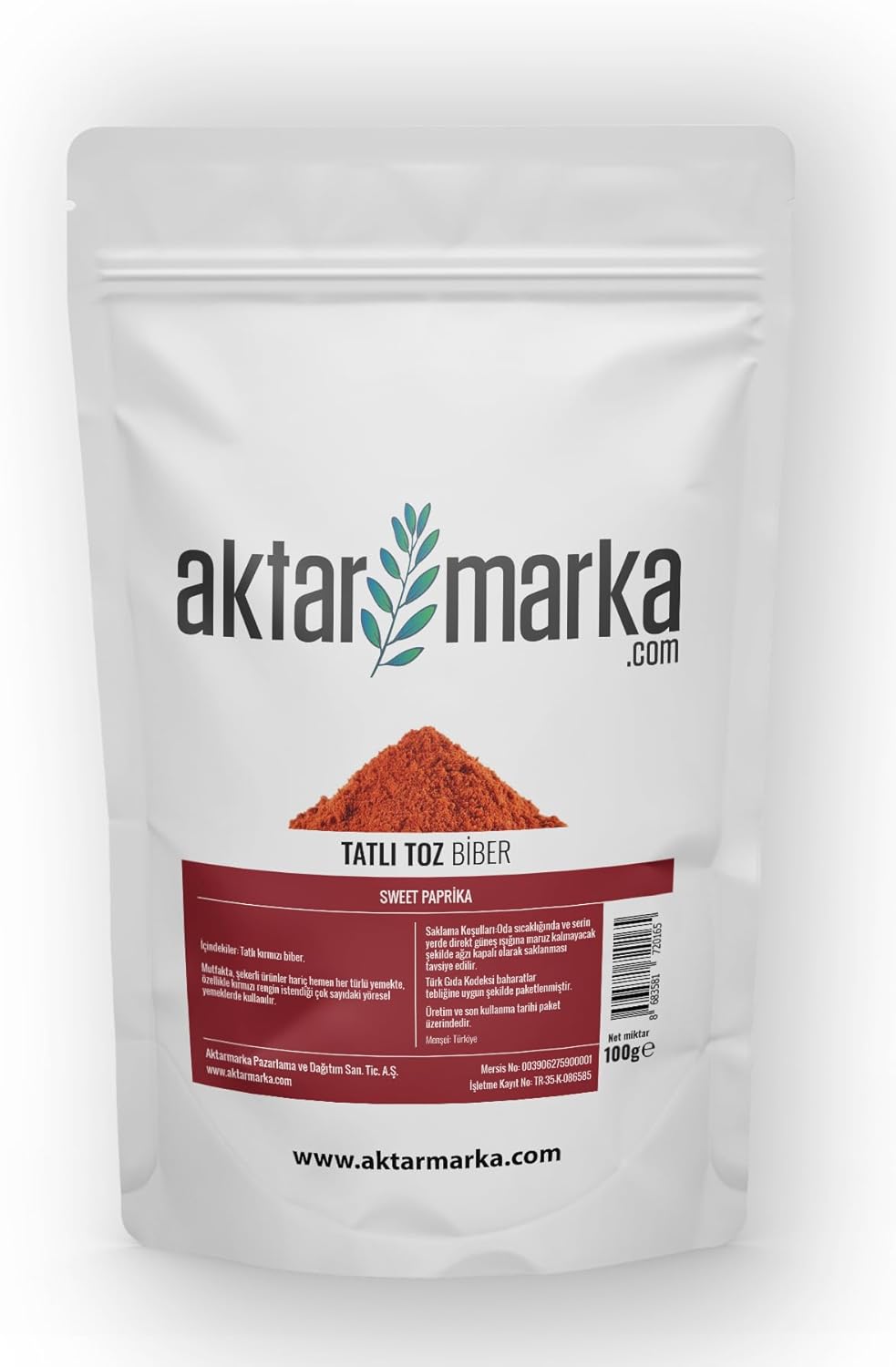Sweet Powdered Pepper 100 Gr