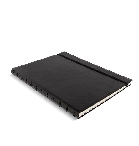 Filofax Notizbuch A4 nachfüllbar Schwarz