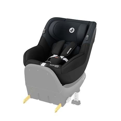 Maxi-Cosi Pearl S i-Size Baby Car Seat 3 Months - 4 Years Max 18 kg 61 - 105 cm Car Seat 5 Reclining Positions Easy-in Strap Hooks G-CELL Side Impact Protection Tonal Black