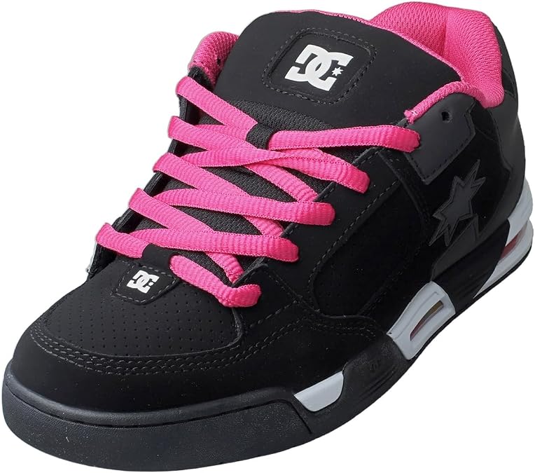 DC Shoes Command Womens Skate Trainers in Black Pink