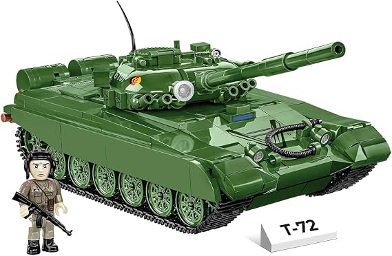 COBI T-72 (East Germany/Soviet) Armed Forces 680 Elements 1 Figure Age Group: 9+ Green