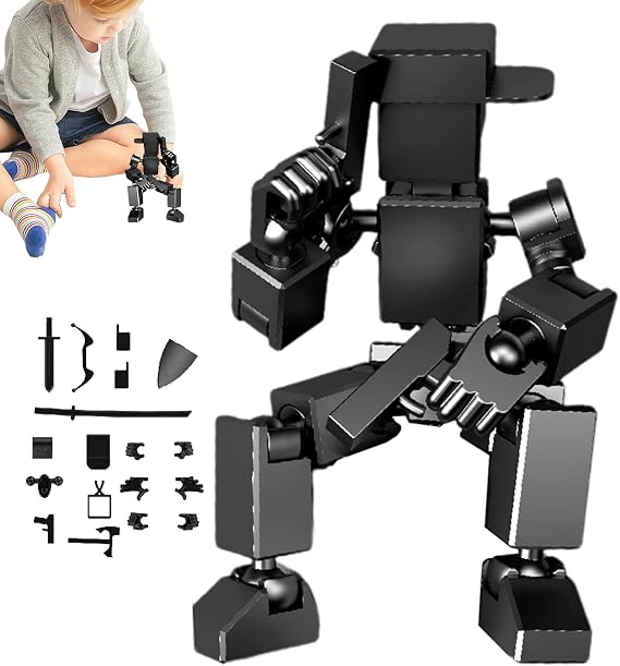 Versatile Unique Movable Figure, 3D Printed Action Figure