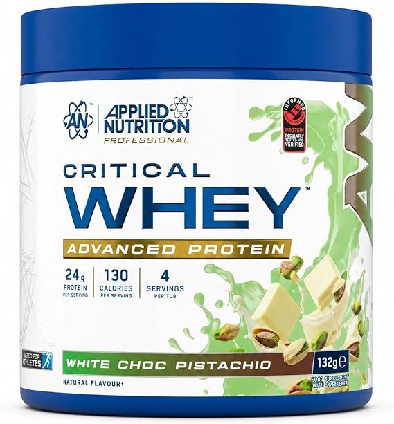 Applied Nutrition Critical Whey Protein Powder - White Choc Pistachio