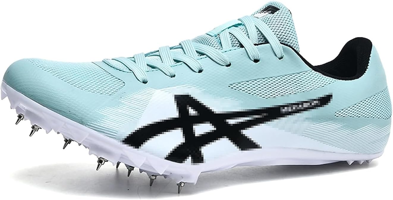 Track and Field Spikes Shoes Comfortable Track and Field Running Spike Shoe Mens Breathable Lightweight Durable Sneakers Athletics Shoes for Boy and Men Women's Track Field Shoes