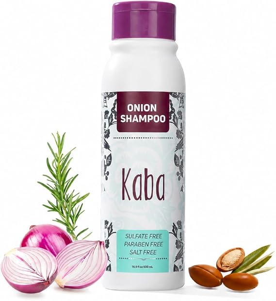 De Cebolla Onion Shampoo, Hair Growth, Sulfate Free, Paraben Free, Promotes Hair Loss, Reduces Scalp, Deep Cleansing, For All Hair Types, 16.9 fl oz 500 ml
