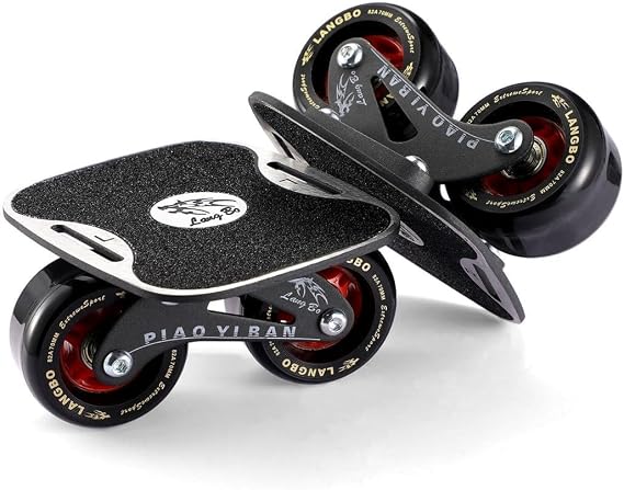 High-Performance Roller Road Drift Skateboard, Aluminum Alloy Plate, Steel Bracket, Pu Wheels, Split Design for Fast Drifting