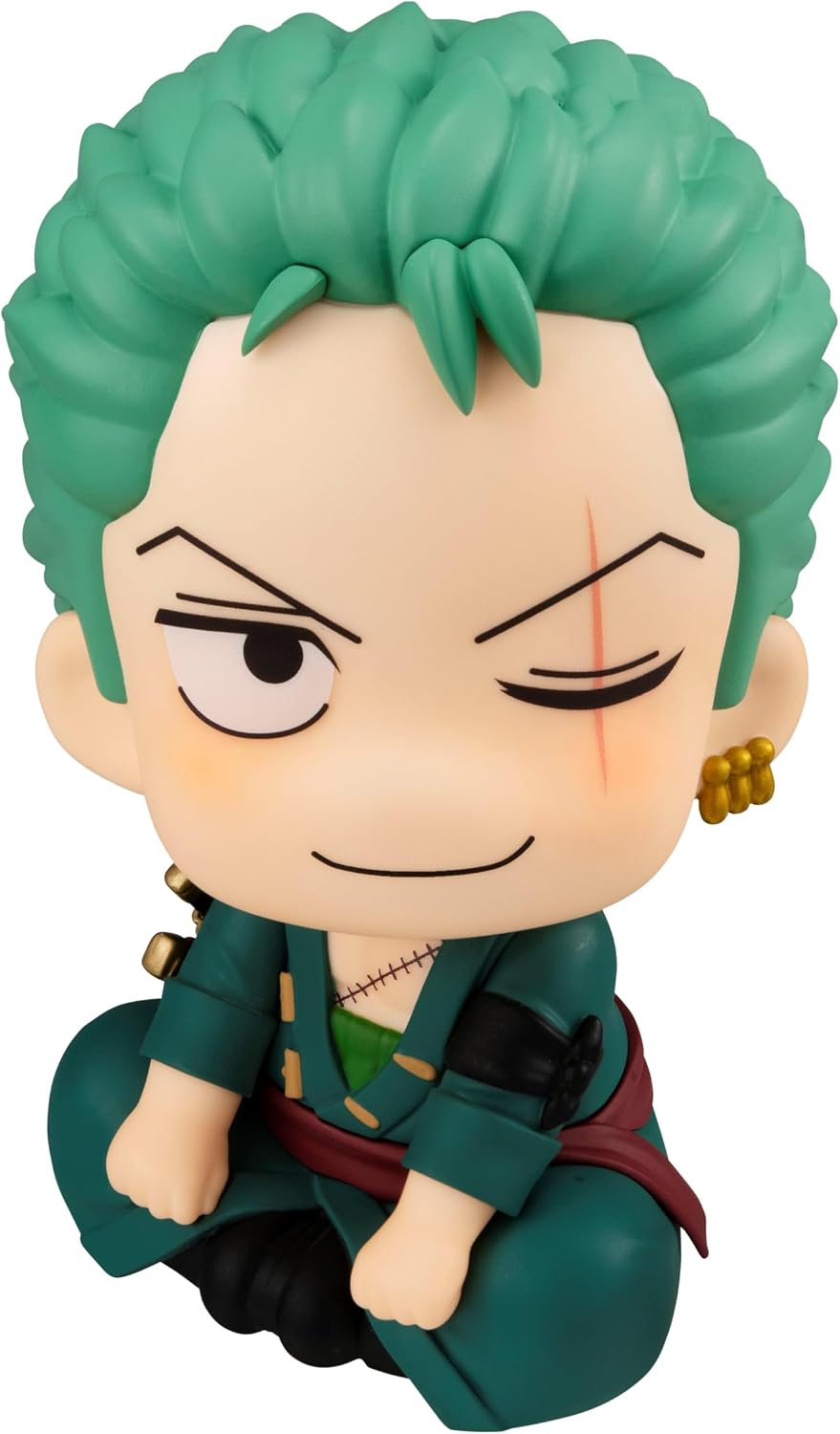 Rukappa One Piece Roronoa Zoro Reprint Approx. 4.3 inches 110 mm PVC Painted Articulated Figure