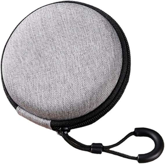 Toddmomy Portable Eva Earbud Case and Cable Organizer Bag for Travel, Lightweight and Sturdy Electronic Accessories Storage Pouch for Easy to Store Headphones and USB Cables