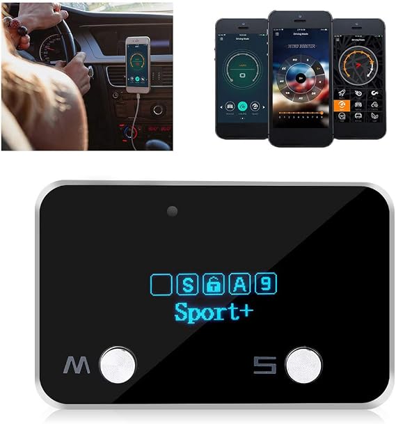 Cammus Throttle Controller Electronic Bluetooth Windbooster Throttle Response Controller Fit for D23 NP300 2