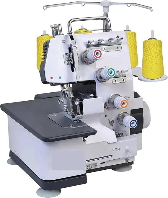 Serger Sewing Machine - Industrial Grade Sergers & Overlock Machines with Durable Metal Frame, 3-4 Serger Thread Capability - Overlocker Sewing Machine for Heavy Duty Fabric