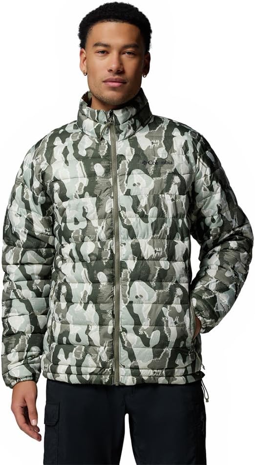 Columbia Men's Powder Lite 2 Printed Jacket Puffer Jacket (pack of 1)