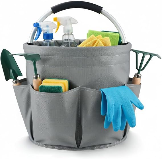 Foldable Cleaning Caddy with Handle Heavy Duty Bucket Wear-resistant