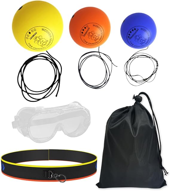 Boxing Ball With Headband Headband Reaction Ball Training Gear Funny