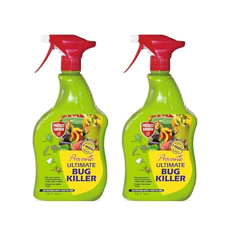 Fast Acting Ultimate Bug Killer 2 Weeks Protection for Indoor & Outdoor Ready to Use & Easy to Use Protection from Pests Kills Pests, Alphids, Caterpillars, Whitefly, Greenflies 1L (2)