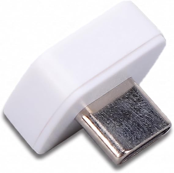 Sxhlseller Type C Receiver Fit ForLogitech Bolt Adapter (White)