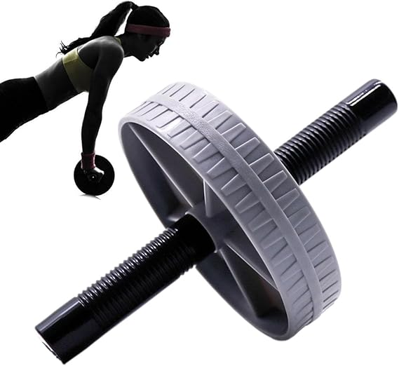 Ab Wheel Roller Comfortable Portable Lightweight Core Training Roller