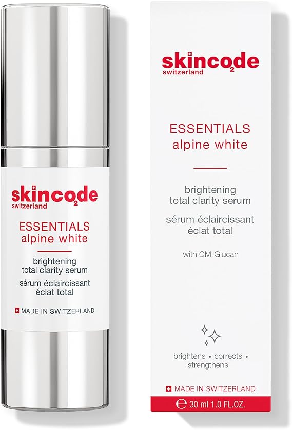 Skincode Essentials Alpine White Brightening Total Clarity Serum 30ml