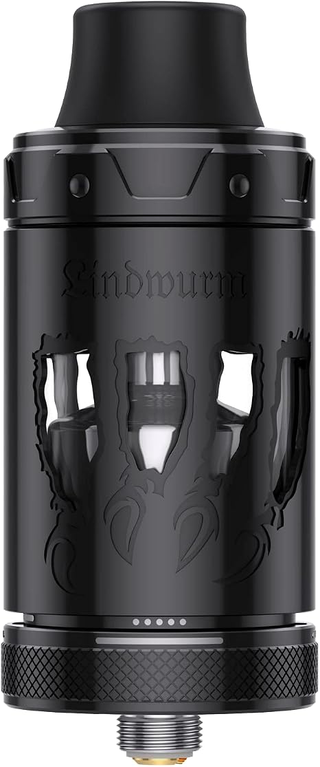 Vapefly Lindwurm RTA Selbstwickel-Verdampfer 252 mm 5 ml schwarz ohne Nikotin
