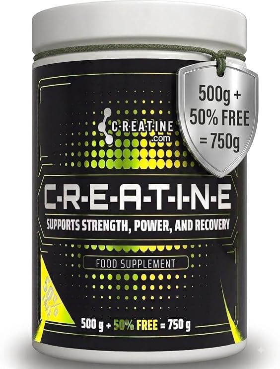 Creatine Monohydrate Powder 750g | Micronised for Easy Mixing | 5000mg Per Serving | 150 Servings | Pure, Unflavoured Creatine for Strength, Power & Muscle Growth
