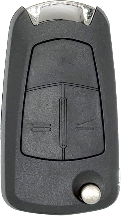 DigitalTech 2 Button Shell Case Compatible with Vauxhall Key Blank