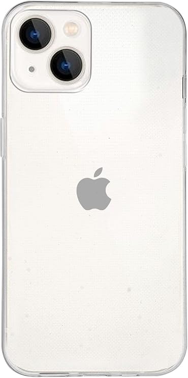 KZY İLETİŞİM Apple iPhone 13 Mini ile uyumlu Kapak 1mm Şeffaf Silikon Kılıf