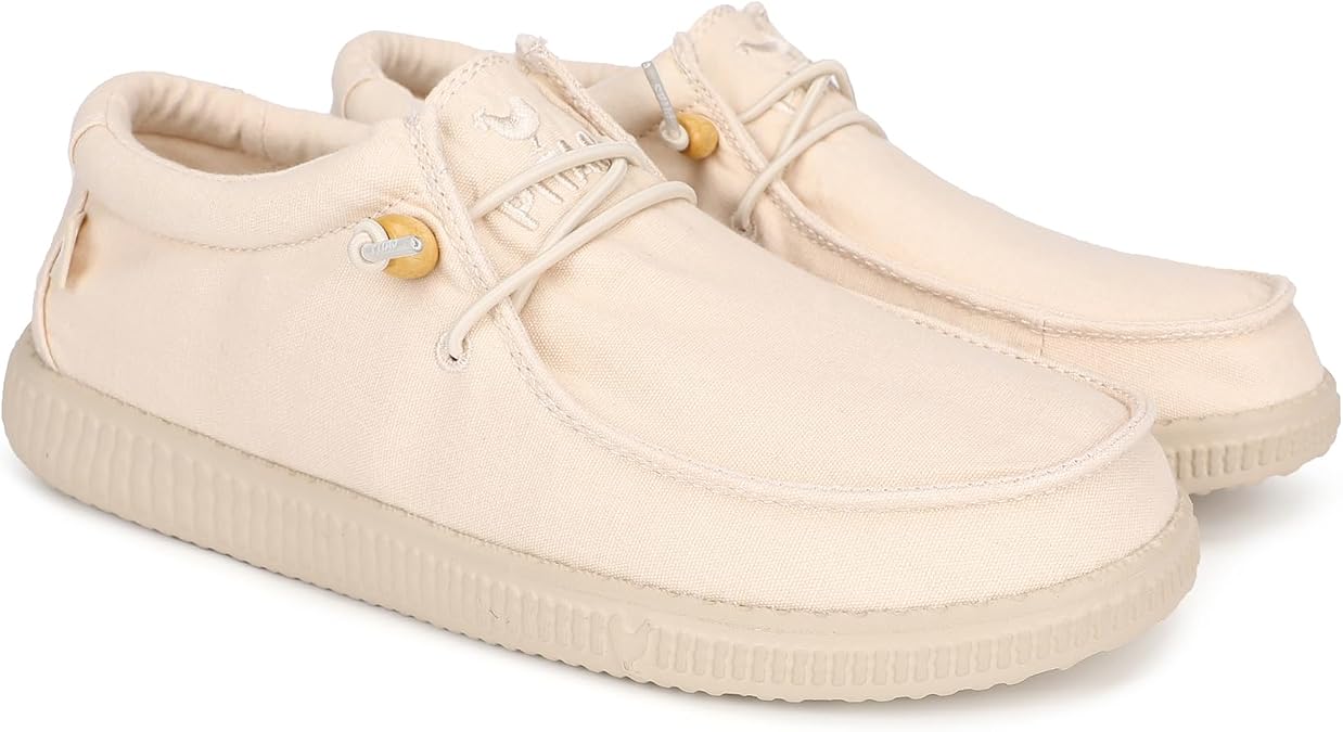 WALK IN PITAS | WP150 WALLABI Washed | Men's Loafers | Moccasins | Casual Boat Shoes | Slip-On Shoes | Slip-on Canvas Loafers | Casual Trainers | Walkinpitas Footwear