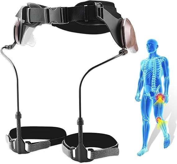 Exoskeleton Walking Aids for Mobility Enhancement - Assisted Leg Lifting & Support for Climbing, Walking, or Strolling
