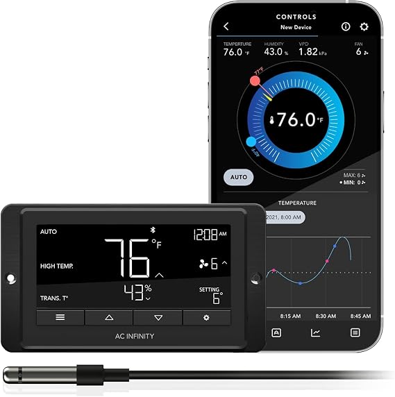 AC Infinity Controller 67 - Temperature & Humidity Fan Controller