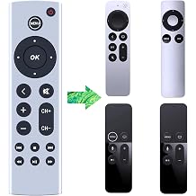 Universal Remote Control Replacement Fit for Apple TV 4K HD A1427 A1469 A1378 A1218 A2843 A2737 A2169 A1842 A1625 for Apple TV Gen 1 2 3 4 (No Voice Function)