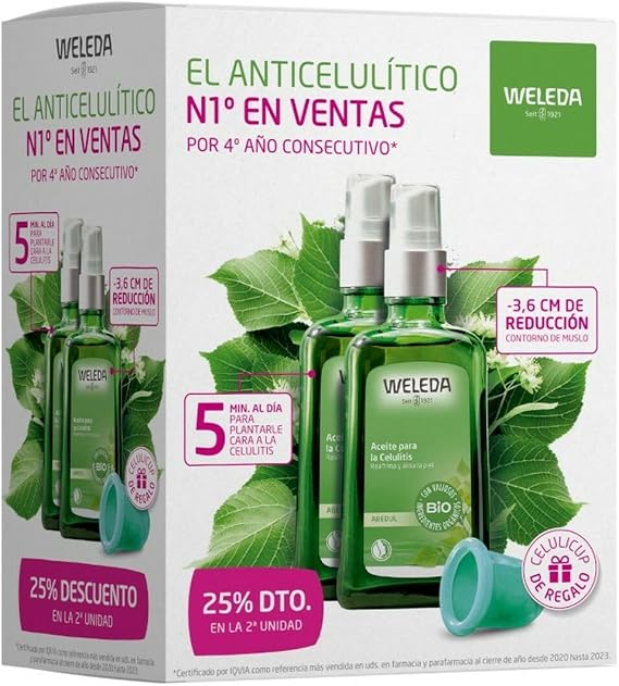 Weleda Birch Anti-Cellulite Body Oil 100ml x 2