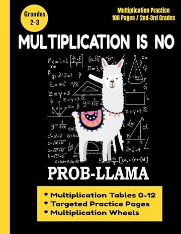 Multiplication is no Prob-Llama: Multiplication Tables 0-12/Targeted Practice Pages/Multiplication Wheels (Mathematic Workbooks)