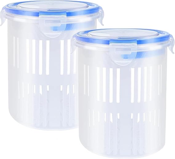 Pickle Container Jar Transparent Leak-Proof