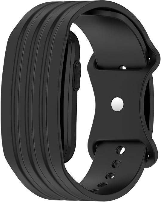 Silicone Strap Compatible with Garmin CIRQA, Soft Sport Adjustable Replacement Watch Band