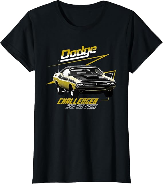 Dodge Challenger 340 Six Pack T-Shirt