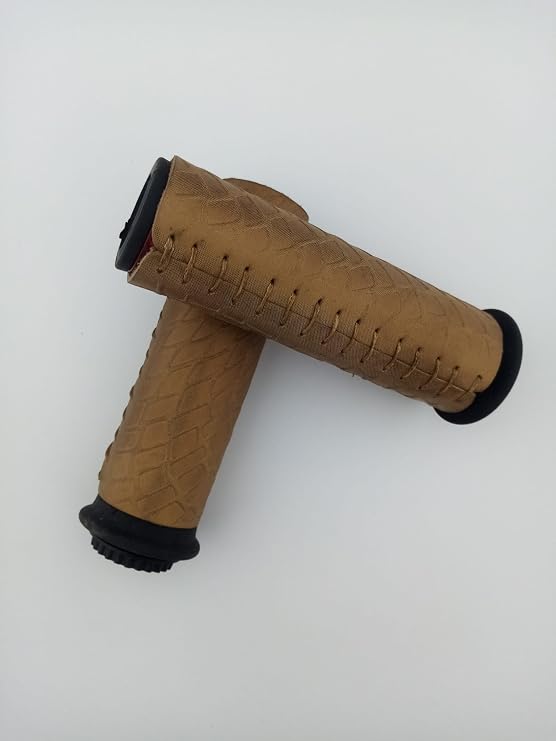 Motorcycle natural leather grips, handlebar grips, motorcycle leather accessories, Motorcycle Hand grip covers Natural Leather, leather accessories