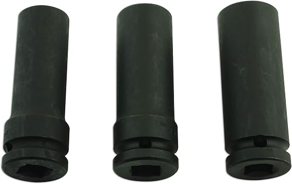 Laser 5965 Damaged Wheel Nut Remover 1/2"D 3pc